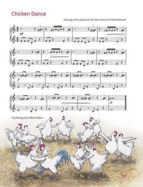 Produktbild: Wenn das Notenhuhn ein Ei legt ... -Klavierschule f&uuml;r Kinder-