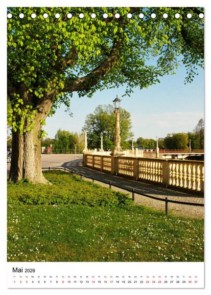 Produktbild: SCH&Ouml;NES SCHWERIN (Tischkalender 2026 DIN A5 hoch), CALVENDO Monatskalender