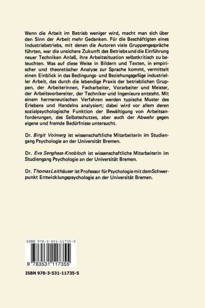 Produktbild: Betriebliche Lebenswelt