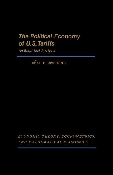 Produktbild: The Political Economy of U.S. Tariffs