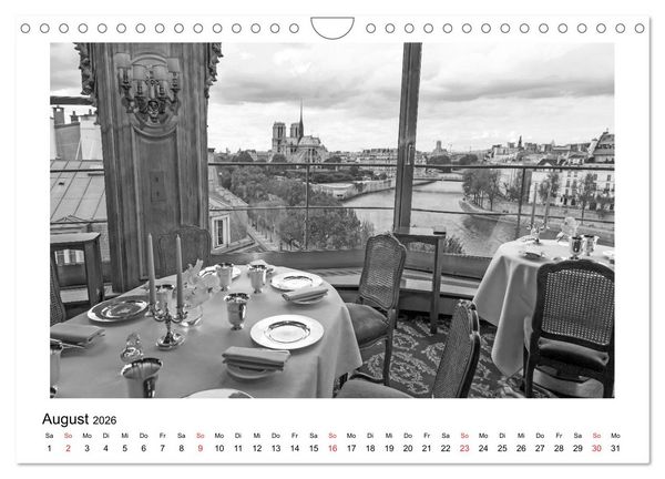 Produktbild: Paris vive la m&eacute;tropole (Wandkalender 2026 DIN A4 quer), CALVENDO Monatskalender