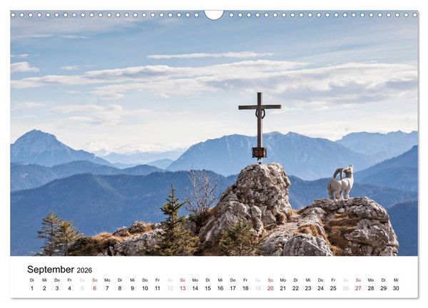 Produktbild: Der Isarwinkel (Wandkalender 2026 DIN A3 quer), CALVENDO Monatskalender