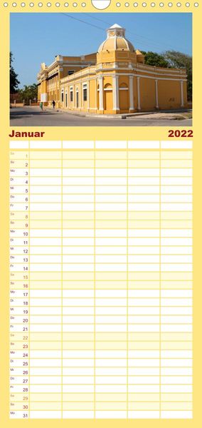 Produktbild: Familienplaner Photoreise durch Kolumbien (Wandkalender 2022 , 21 cm x 45 cm, hoch)