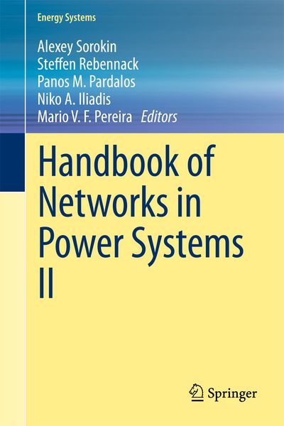 Produktbild: Handbook of Networks in Power Systems II