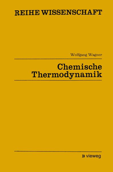 Produktbild: Chemische Thermodynamik