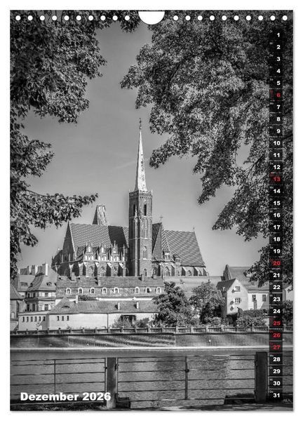 Produktbild: BRESLAU SCHWARZWEI&szlig; (Wandkalender 2026 DIN A4 hoch), CALVENDO Monatskalender