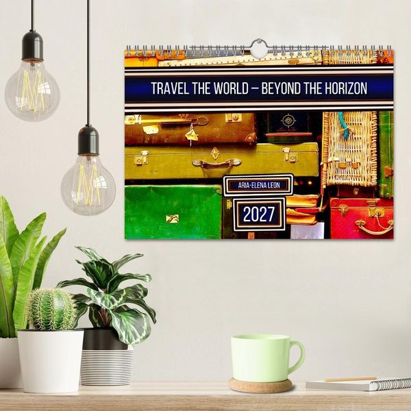 Produktbild: Travel the World &ndash; Beyond the Horizon (Wall Calendar 2027 DIN A4 landscape), CALVENDO 12 Month Wall Calendar