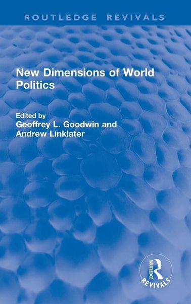 Produktbild: New Dimensions of World Politics