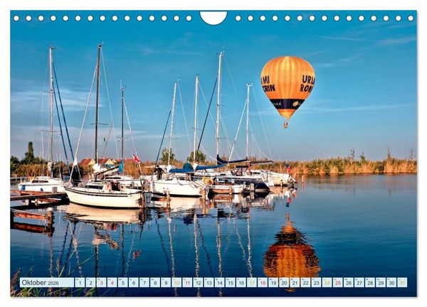 Produktbild: Segeln, Freiheit erleben (Wandkalender 2026 DIN A4 quer), CALVENDO Monatskalender