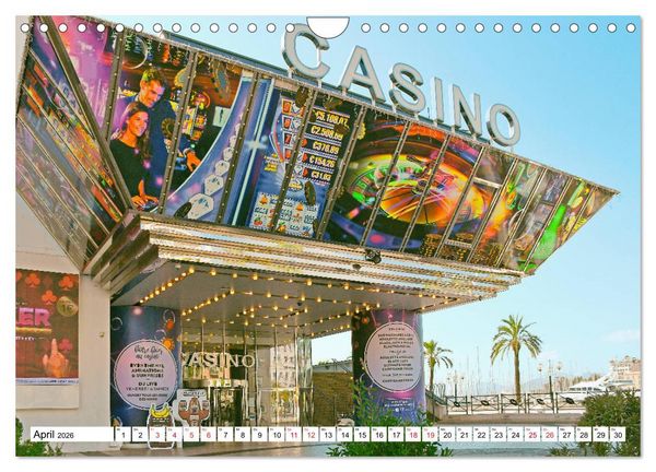 Produktbild: Cannes - idyllische Stadt an der C&ocirc;te d&rsquo;Azur (Wandkalender 2026 DIN A4 quer), CALVENDO Monatskalender