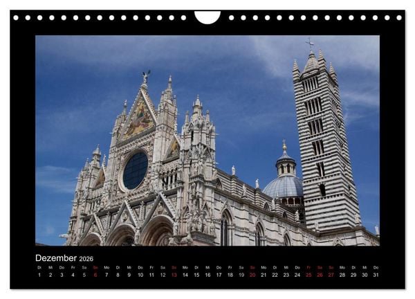 Produktbild: Siena, Perle der Toskana (Wandkalender 2026 DIN A4 quer), CALVENDO Monatskalender