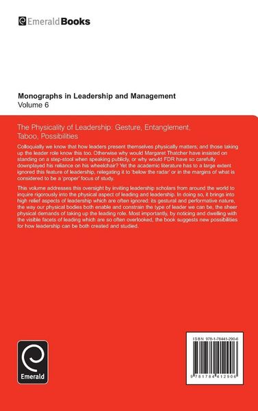 Produktbild: Physicality of Leadership