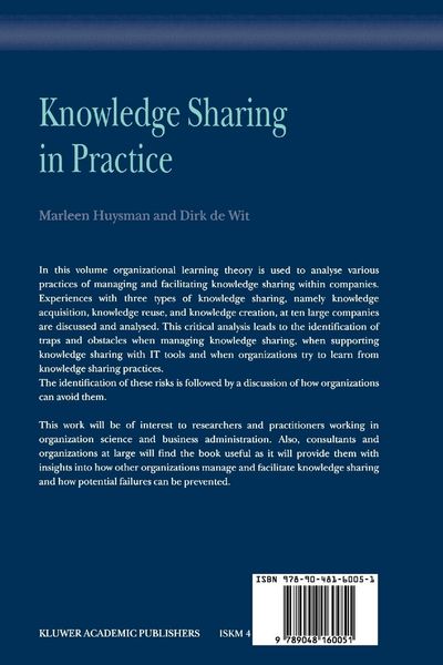 Produktbild: Knowledge Sharing in Practice