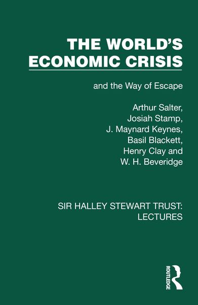 Produktbild: The World's Economic Crisis