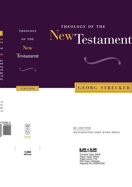Produktbild: Theology of the New Testament