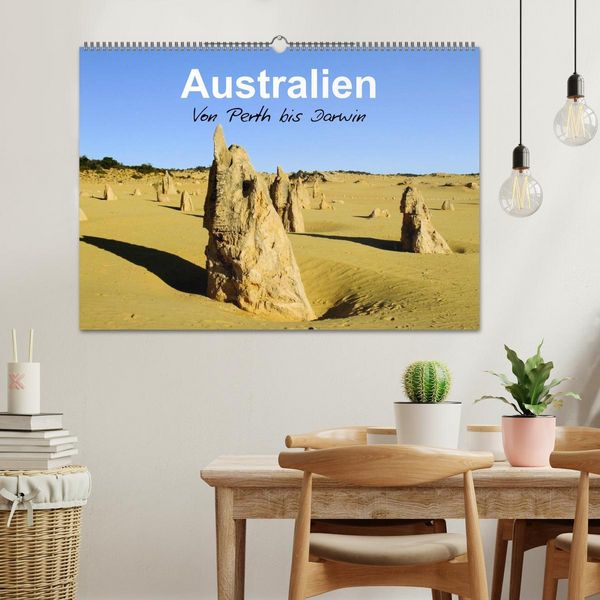 Produktbild: Australien - Von Perth bis Darwin (Wandkalender 2026 DIN A2 quer), CALVENDO Monatskalender