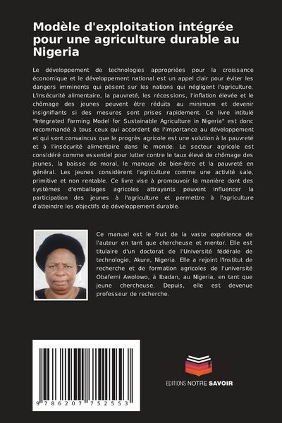 Produktbild: Mod&egrave;le d'exploitation int&eacute;gr&eacute;e pour une agriculture durable au Nigeria