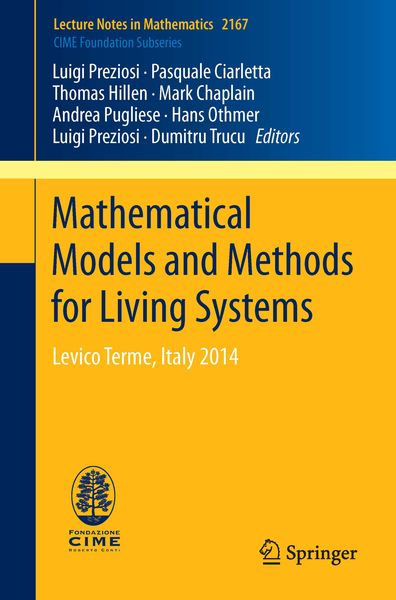 Produktbild: Mathematical Models and Methods for Living Systems