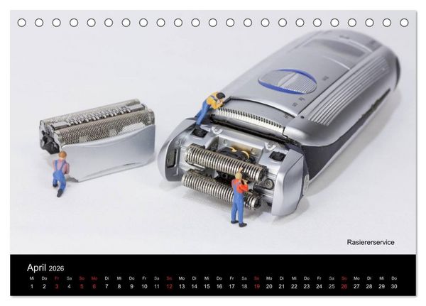 Produktbild: Tomatenmaler ... und andere Mini-Welten (Tischkalender 2026 DIN A5 quer), CALVENDO Monatskalender
