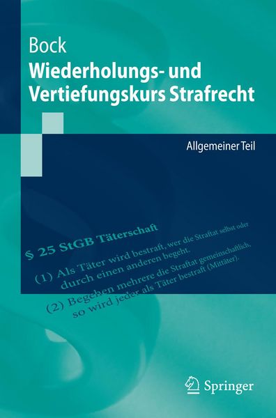 Produktbild: Wiederholungs- und Vertiefungskurs Strafrecht