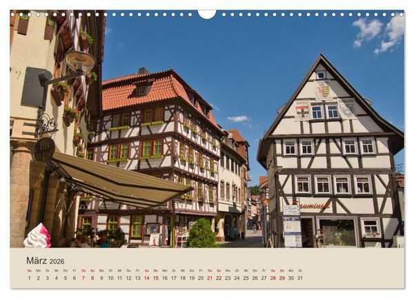 Produktbild: Sommer in Schmalkalden (Wandkalender 2026 DIN A3 quer), CALVENDO Monatskalender