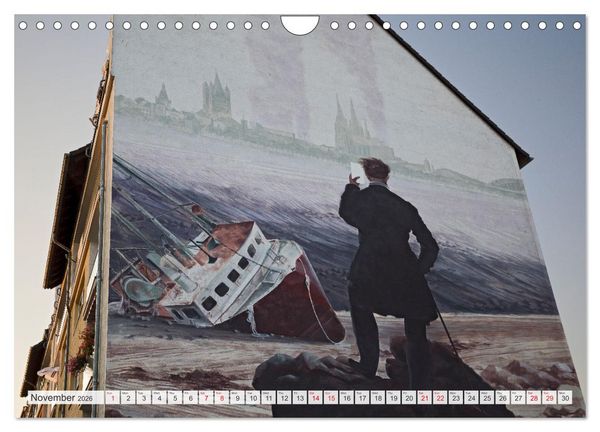 Produktbild: COLOGNE STREETART GALLERY (Wall Calendar 2026 DIN A4 landscape), CALVENDO 12 Month Wall Calendar