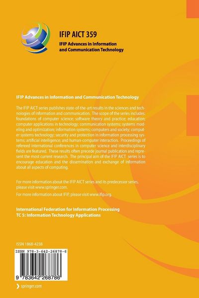 Produktbild: Environmental Software Systems. Frameworks of eEnvironment