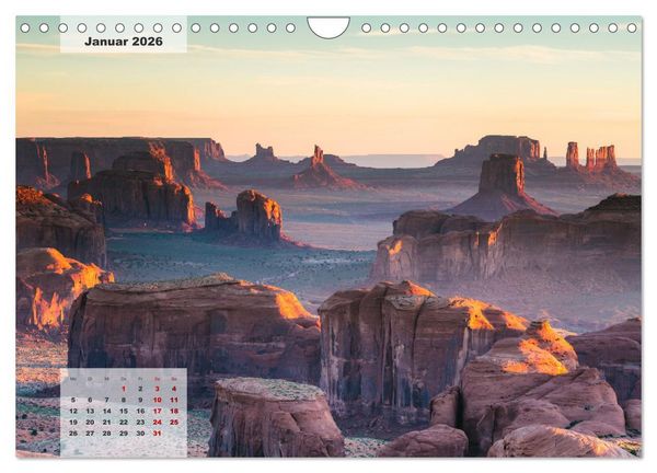Produktbild: USA S&uuml;dwesten - Atemberaubende Aussichten (Wandkalender 2026 DIN A4 quer), CALVENDO Monatskalender