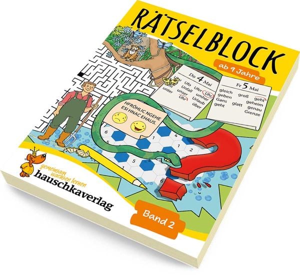 Produktbild: Rätselblock ab 9 Jahre - Band 2