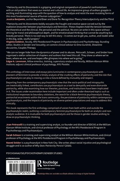 Produktbild: Patriarchy and Its Discontents