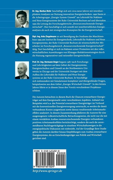 Produktbild: Chancen erneuerbarer Energietr&auml;ger