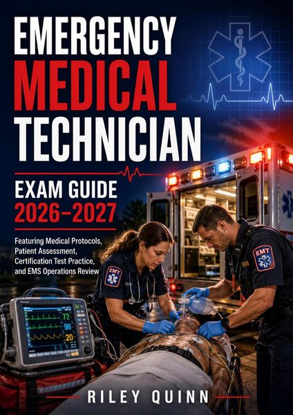 Produktbild: Emergency Medical Technician Exam Guide 2026-2027