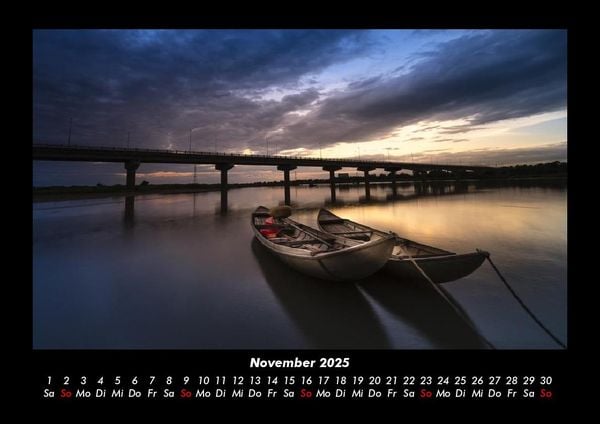 Produktbild: Boote 2025 Fotokalender DIN A3
