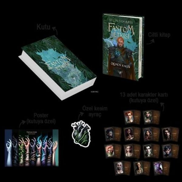 Produktbild: Fantom Etkisi &Ouml;l&uuml;m&uuml;n Kalbi Ciltli Kutulu Set