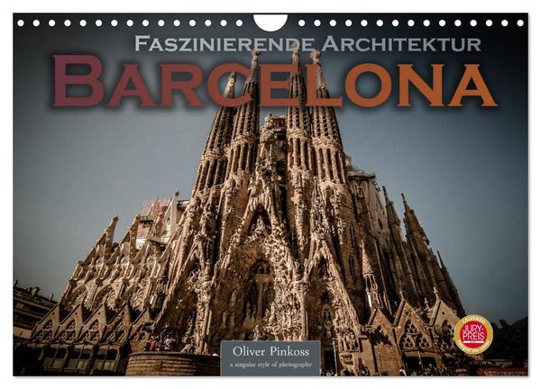 Produktbild: Barcelona - Faszinierende Architektur (Wandkalender 2026 DIN A4 quer), CALVENDO Monatskalender