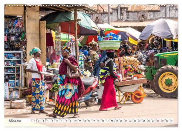 Produktbild: Westafrika - The Gambia (Wandkalender 2026 DIN A2 quer), CALVENDO Monatskalender