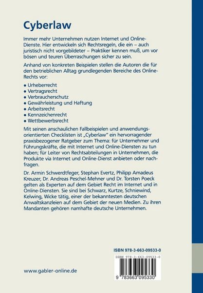 Produktbild: Cyberlaw