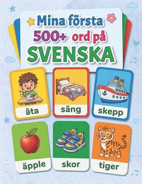 Produktbild: Mina f&ouml;rsta 500+ ord p&aring; svenska