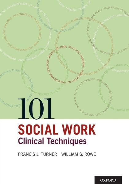 Produktbild: 101 Social Work Clinical Techniques