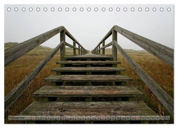 Produktbild: ST. PETER-ORDING PURistisch (Tischkalender 2026 DIN A5 quer), CALVENDO Monatskalender