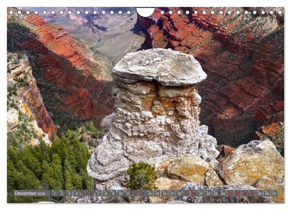 Produktbild: Grand Canyon National Park (Wall Calendar 2026 DIN A4 landscape), CALVENDO 12 Month Wall Calendar