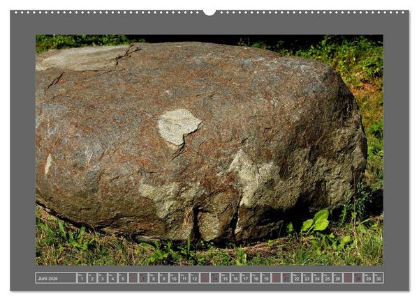 Produktbild: Gesteine und mineralische Bildungen (hochwertiger Premium Wandkalender 2026 DIN A2 quer), Kunstdruck in Hochglanz