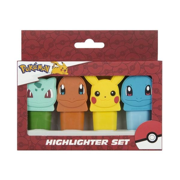 Produktbild: Pokemon 4 Textmarker