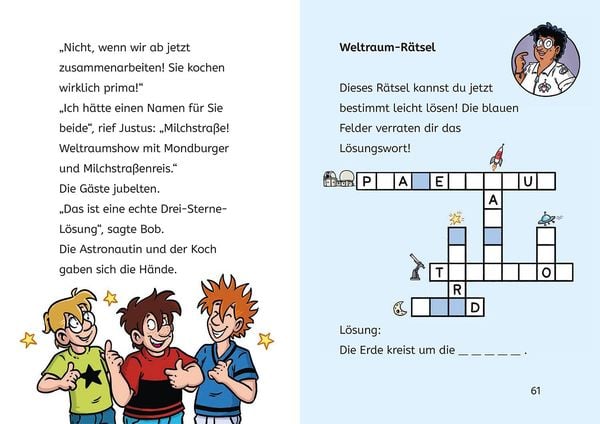 Die drei ??? Kids, Bücherhelden 2. Klasse, Planetarium in Gefahr