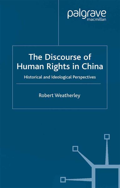 Produktbild: The Discourse of Human Rights in China