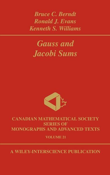Produktbild: Gauss and Jacobi Sums, vol 21