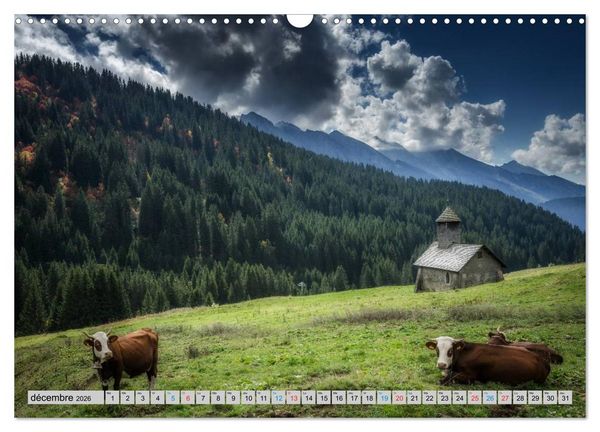 Produktbild: Un automne en Haute-Savoie (Calendrier mural 2026 DIN A3 vertical), CALVENDO calendrier mensuel