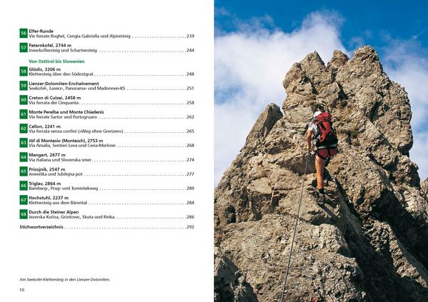 Produktbild: Alpine Klettersteige Ostalpen