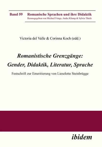 Produktbild: Romanistische Grenzg&auml;nge: Gender, Didaktik, Literatur, Sprache