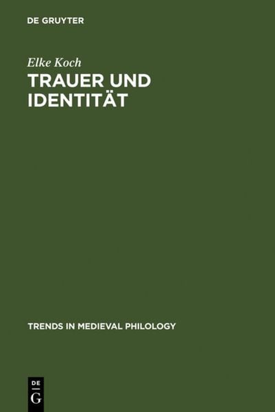 Produktbild: Trauer und Identit&auml;t
